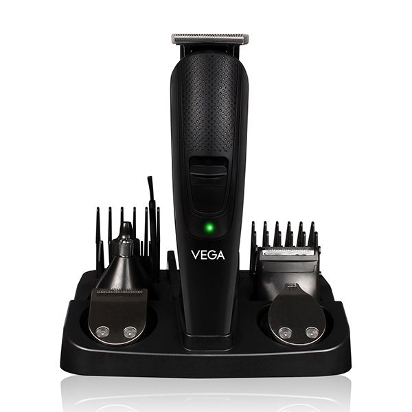 VEGA 10-in-1 Multi-Grooming Set with Beard/Hair Trimmer, Nose Trimmer & Body Groomer And Shaver, (VHTH-23)