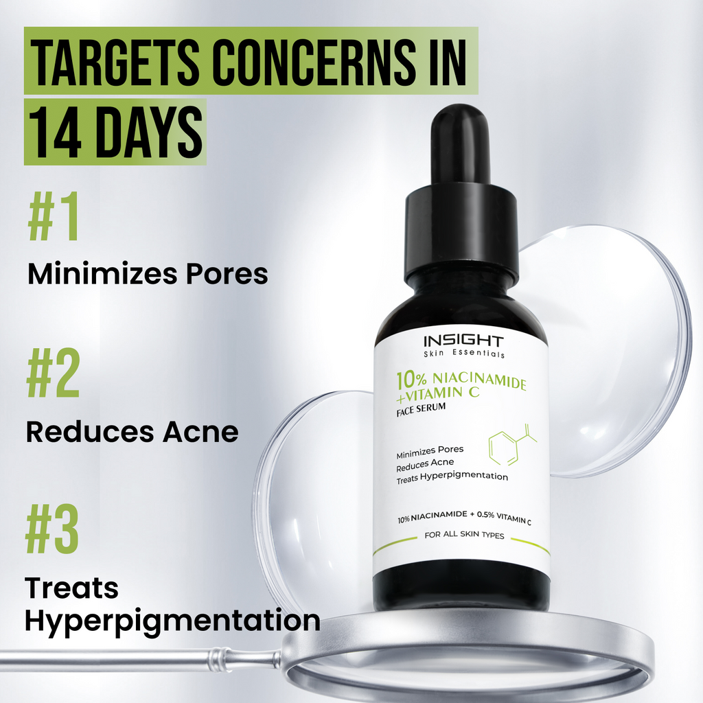 10% Niacinamide Vitamin C Face Serum