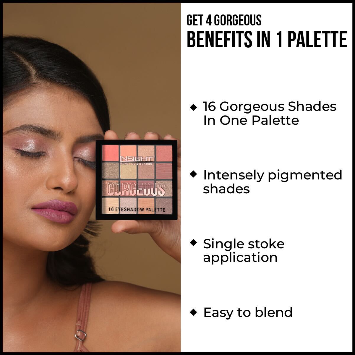 Gorgeous 16 Eyeshadow Palette