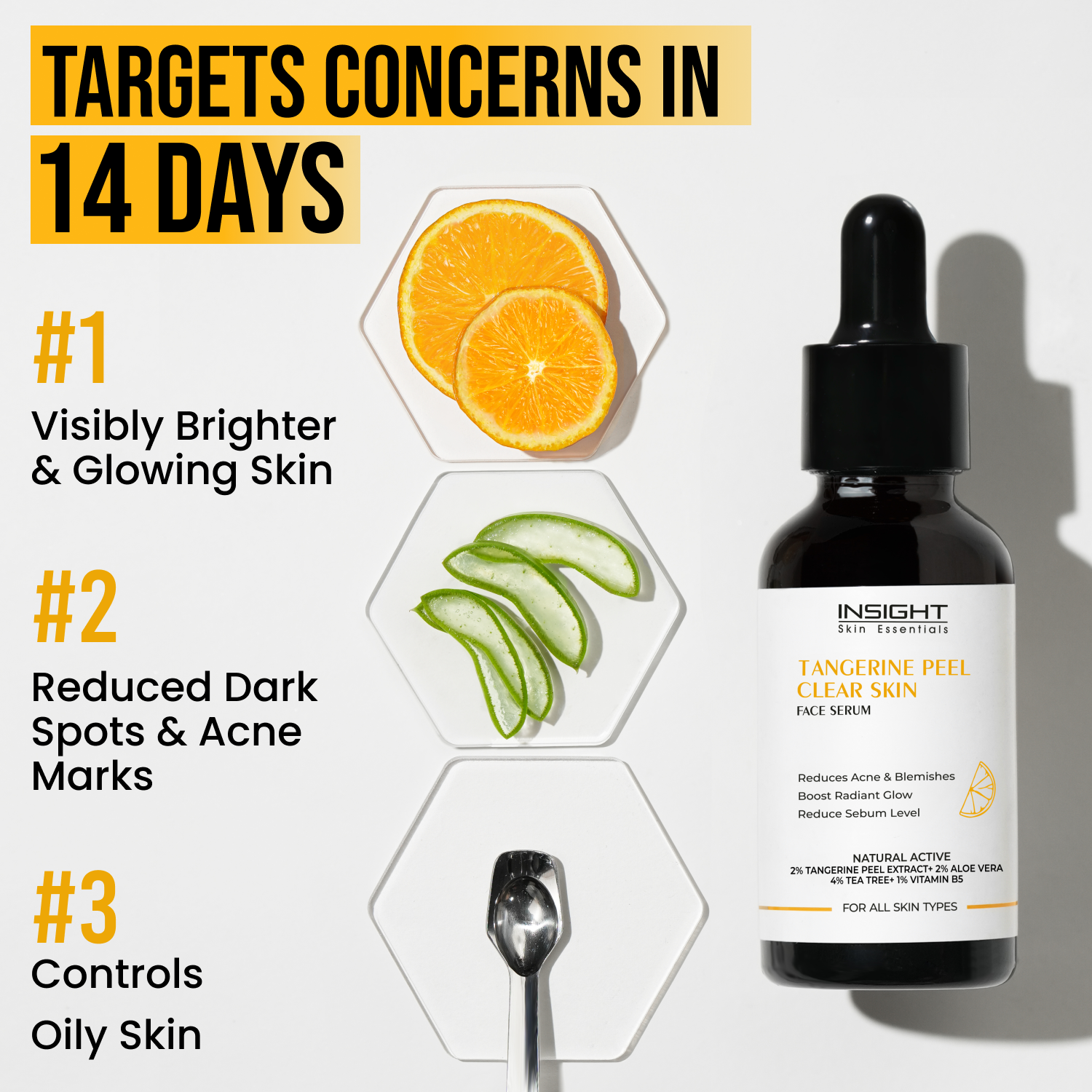Tangerine Peel Clear Skin Face Serum