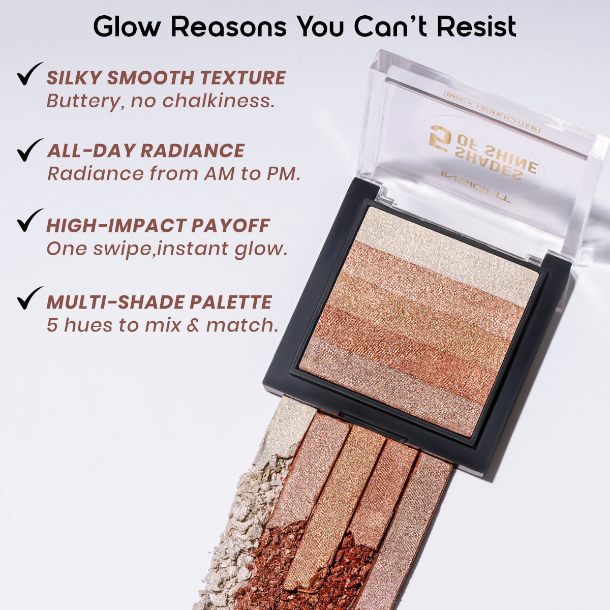 5 Shades of Shine Brick Highlighter