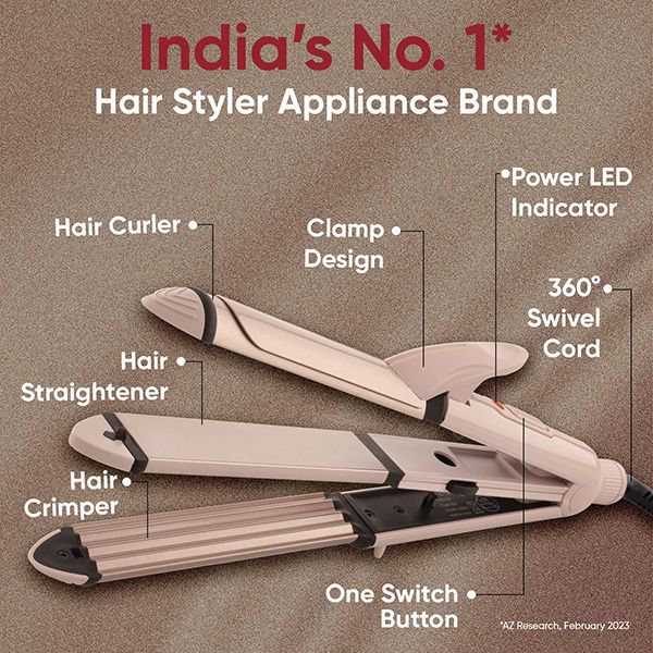 Go Mini 3 in 1 Hair Styler - VHSCC-07