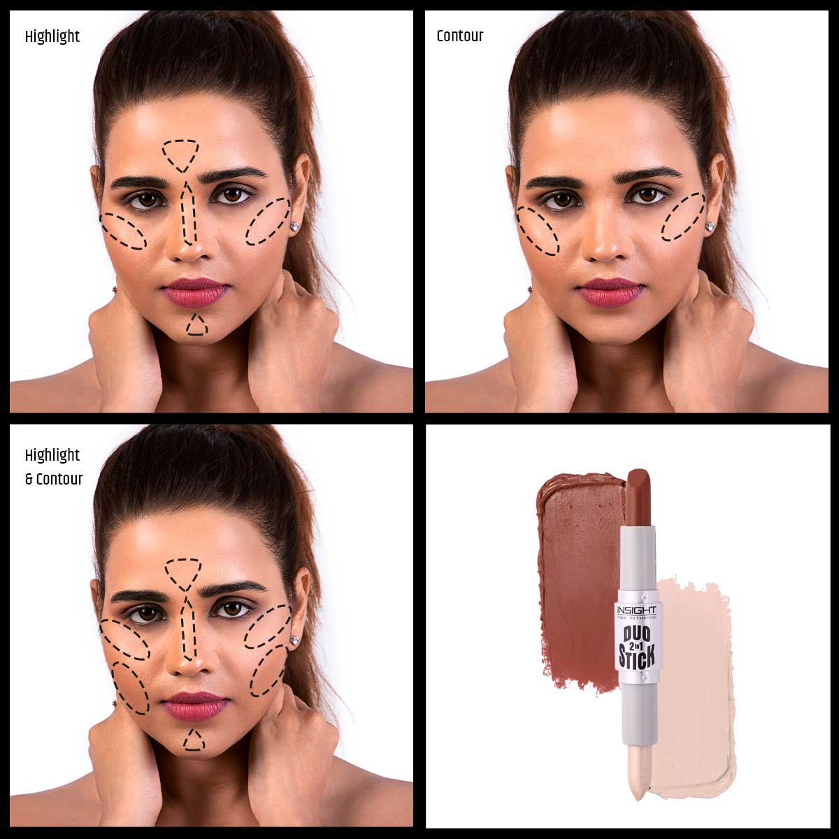 Duo Stick Conceal Contour + Highlighter