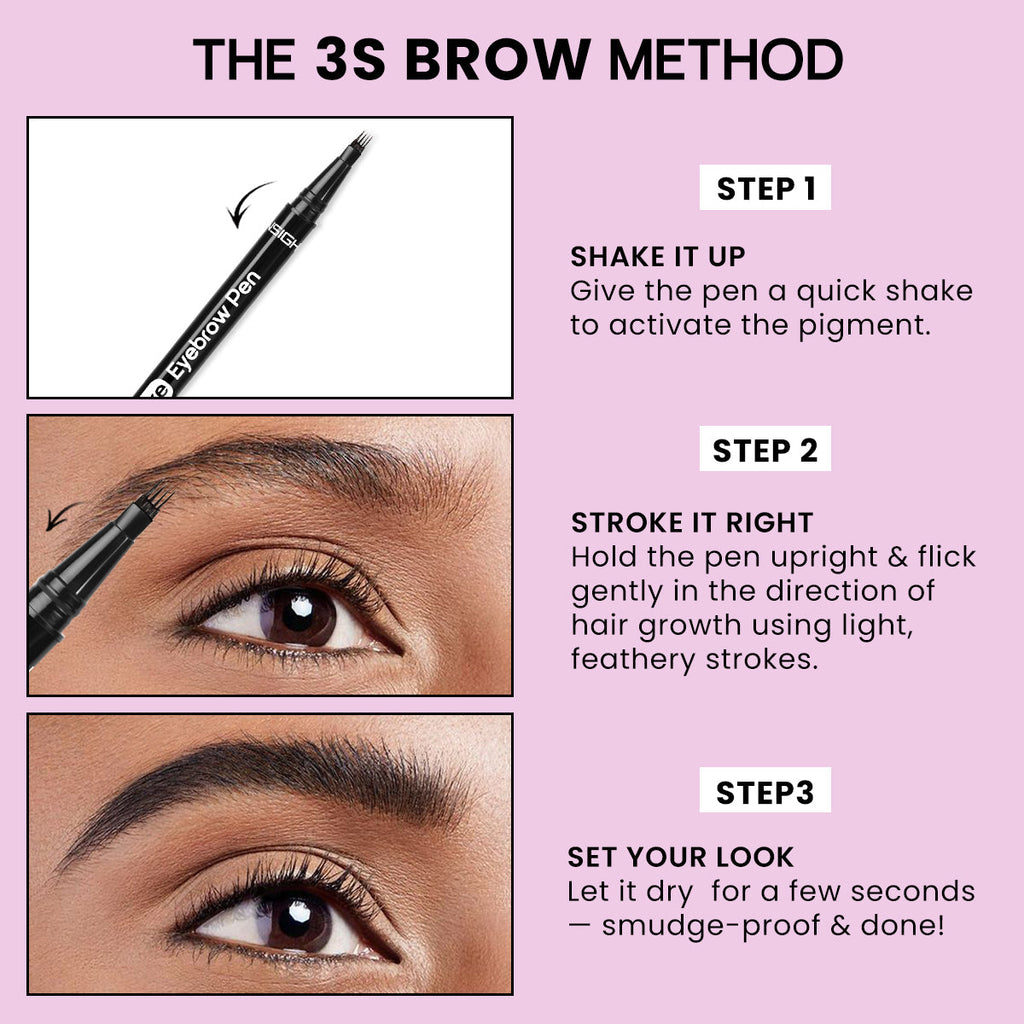 4 Stroke Eyebrow Pen
