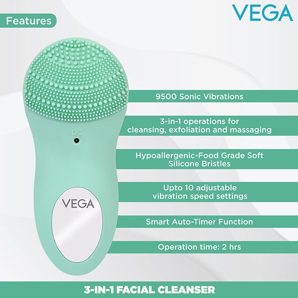 VEGA 3 In 1 Facial Cleanser (VHFC-02)