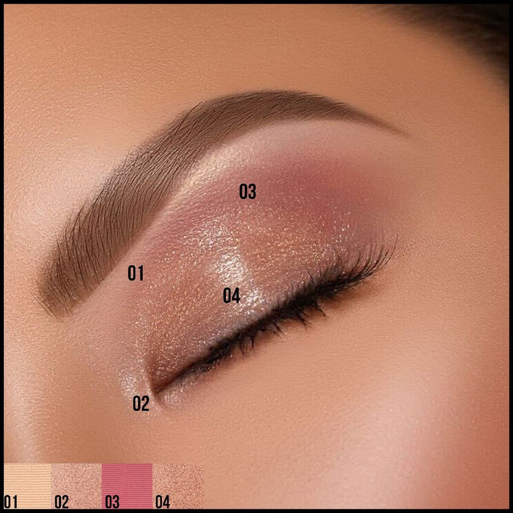 Gorgeous 16 Eyeshadow Palette