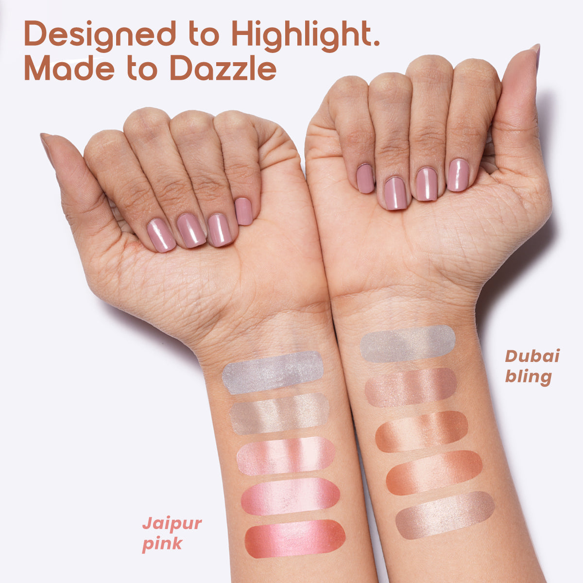 5 Shades of Shine Brick Highlighter
