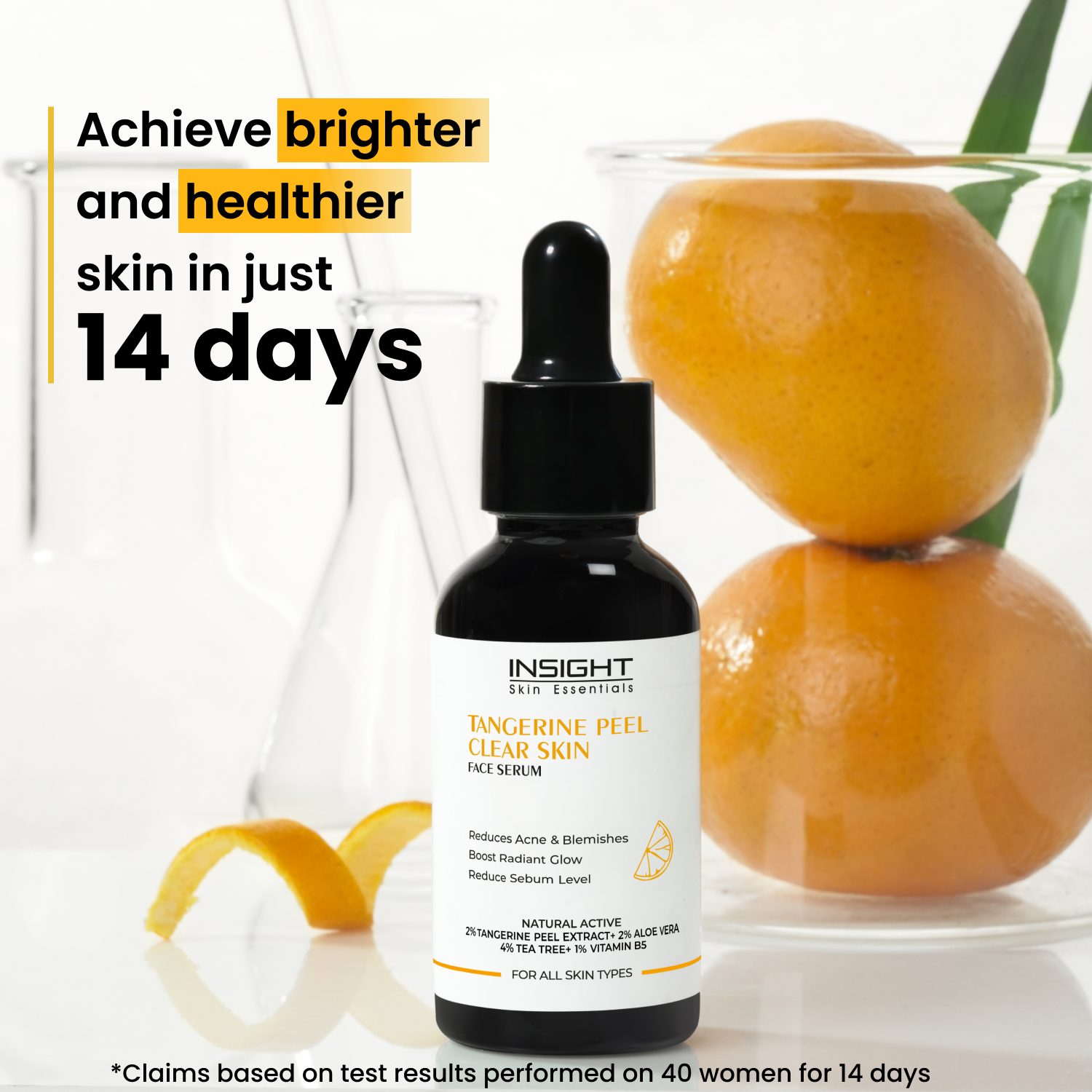 Tangerine Peel Clear Skin Face Serum