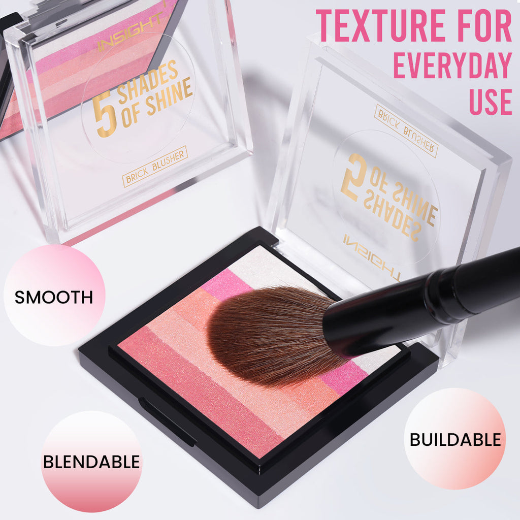 5 Shades Of Shine Brick Blusher