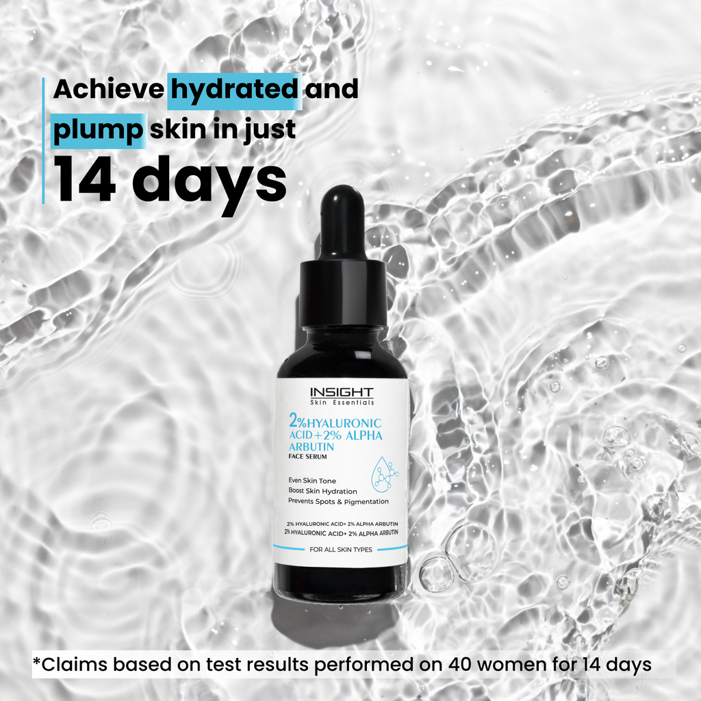 2% Hyaluronic Acid + 2% Alpha Arbutin Face Serum