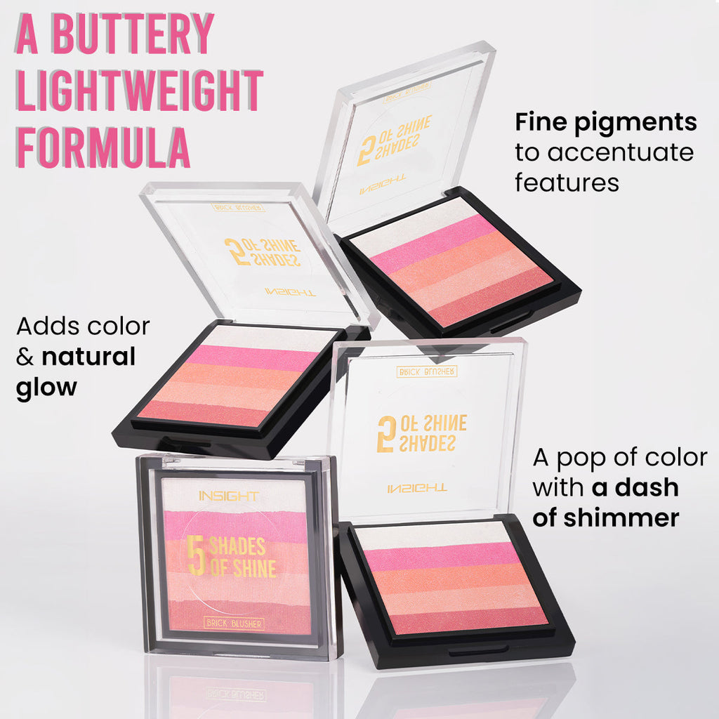 5 Shades Of Shine Brick Blusher