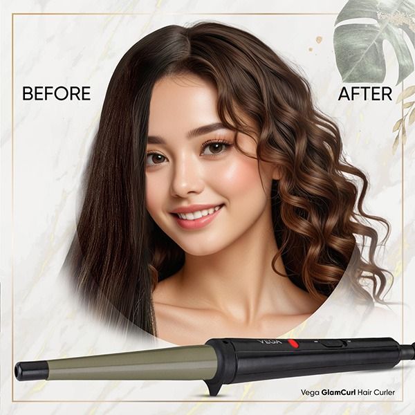 GlamCurl Hair Curler - VHCH-10