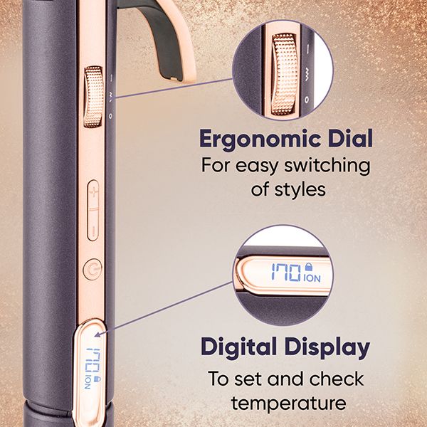 Ionic 3 in 1 Hair Styler - VHSCC-08