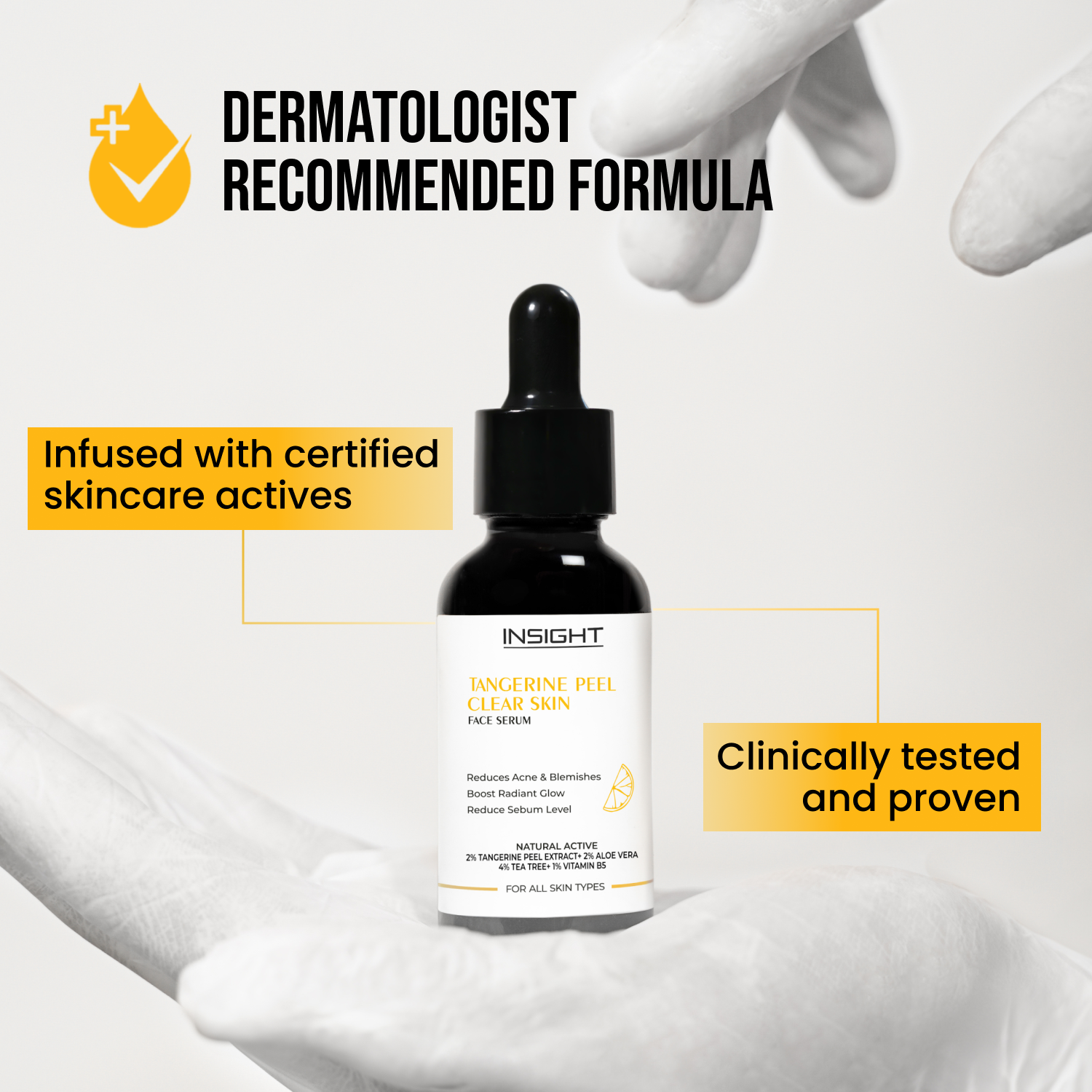 Tangerine Peel Clear Skin Face Serum