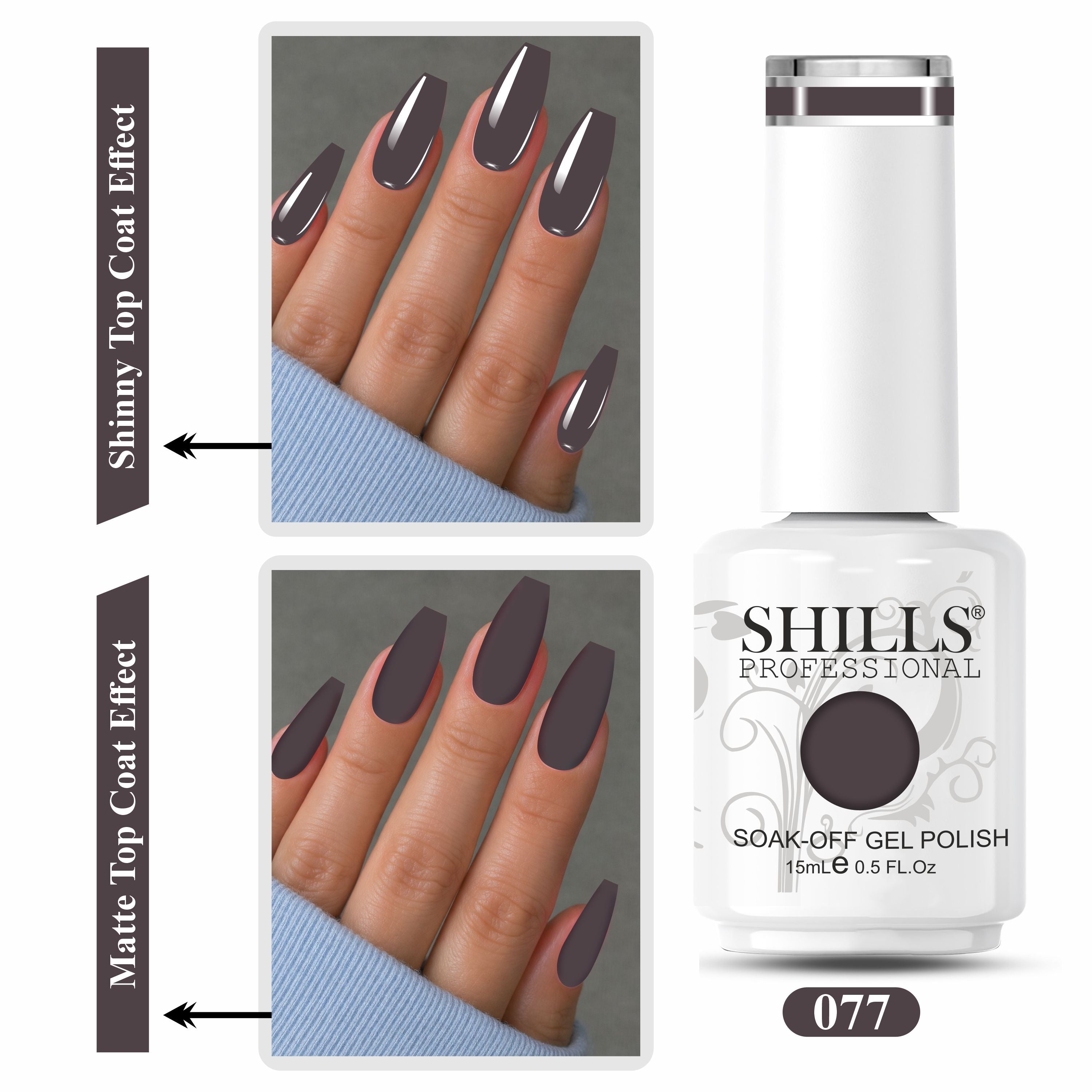 SHILLS PROFESSIONAL UV/LED Gel Nail Polish 15ml