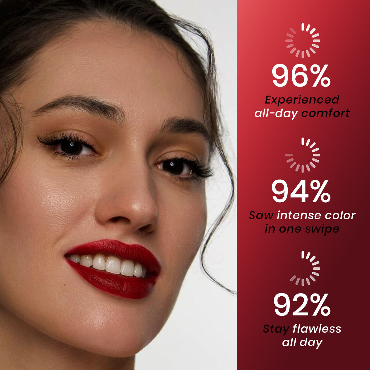 Matte Stay-On Lip Cream (Pack of 6)