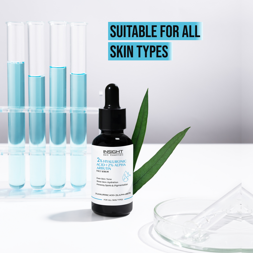 2% Hyaluronic Acid + 2% Alpha Arbutin Face Serum