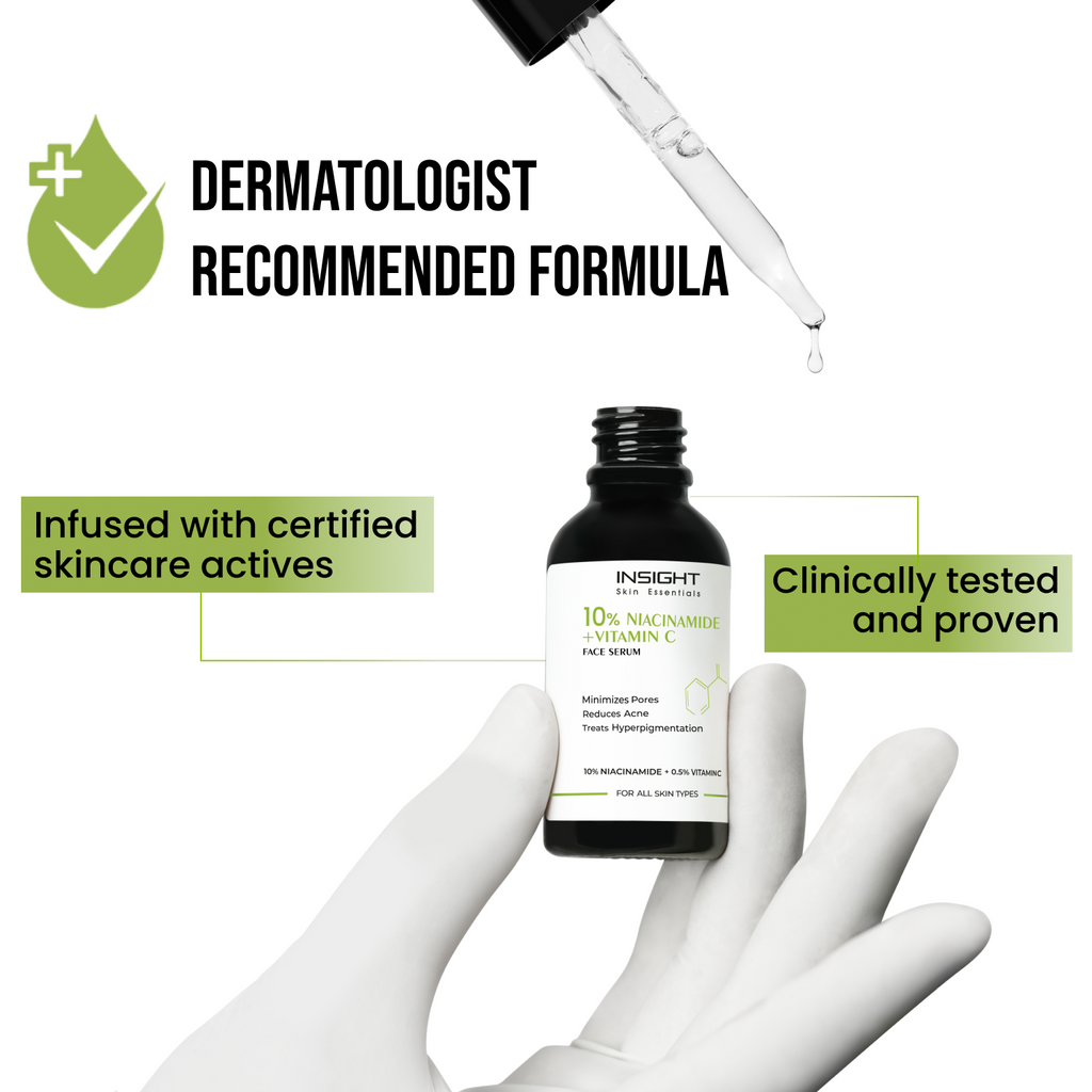10% Niacinamide Vitamin C Face Serum