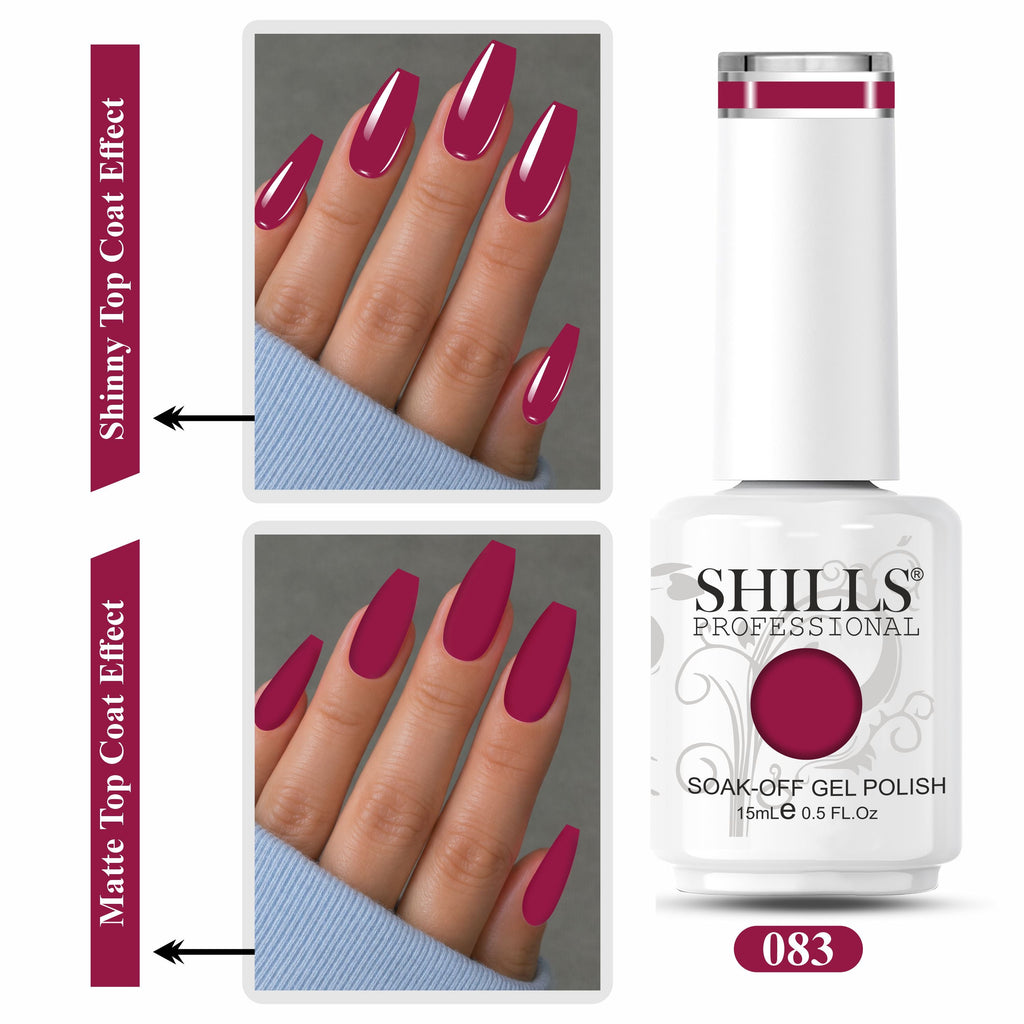 SHILLS PROFESSIONAL UV/LED Gel Nail Polish 15ml