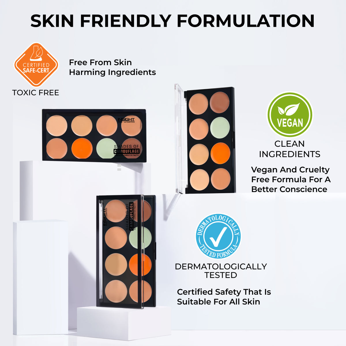 Shades Of Camouflage Concealer Corrector Palette