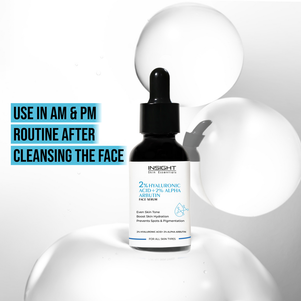 2% Hyaluronic Acid + 2% Alpha Arbutin Face Serum
