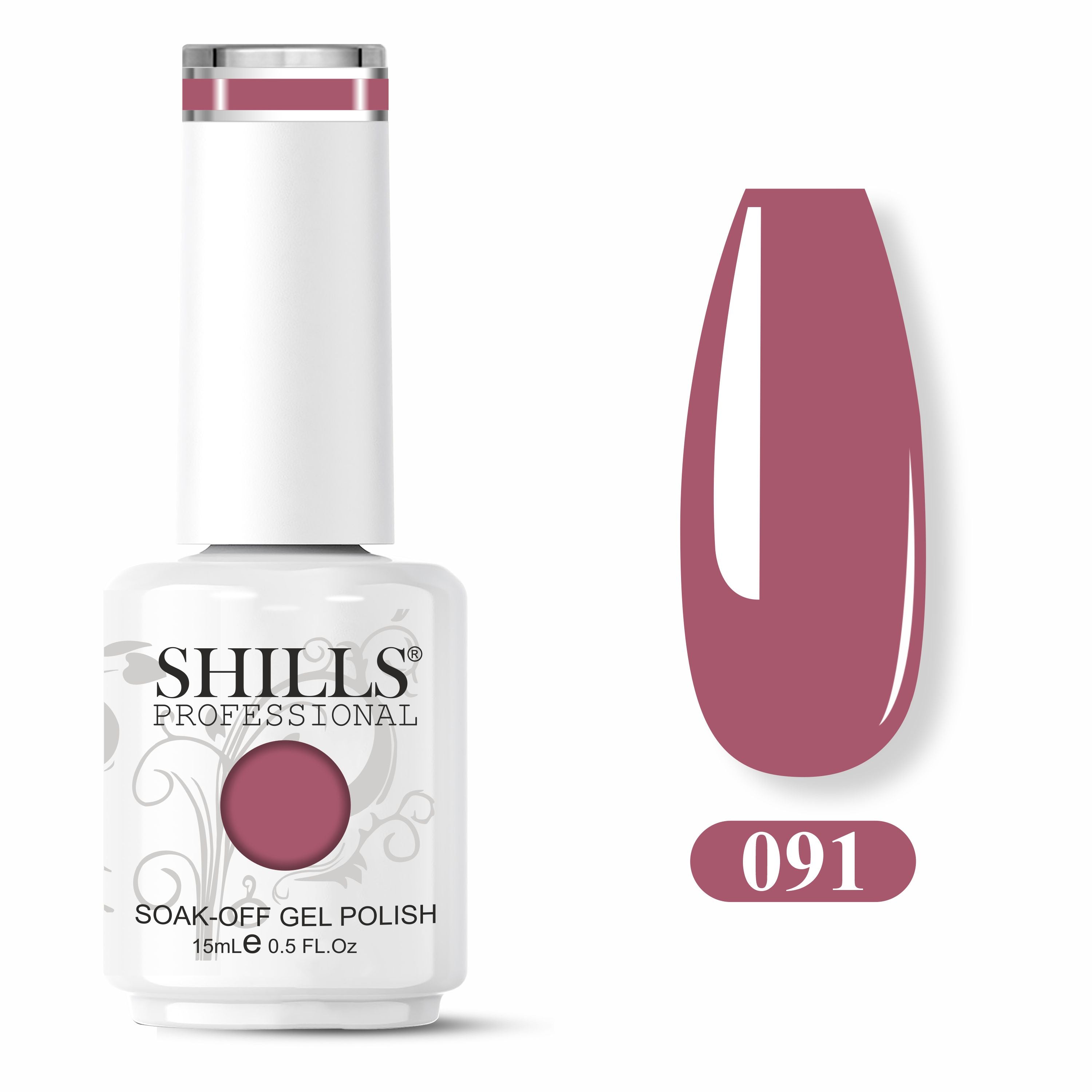 SHILLS PROFESSIONAL UV/LED Gel Nail Polish 15ml