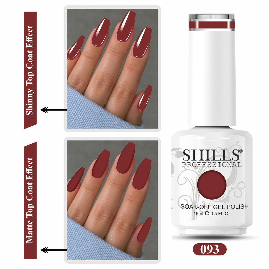 SHILLS PROFESSIONAL UV/LED Gel Nail Polish 15ml