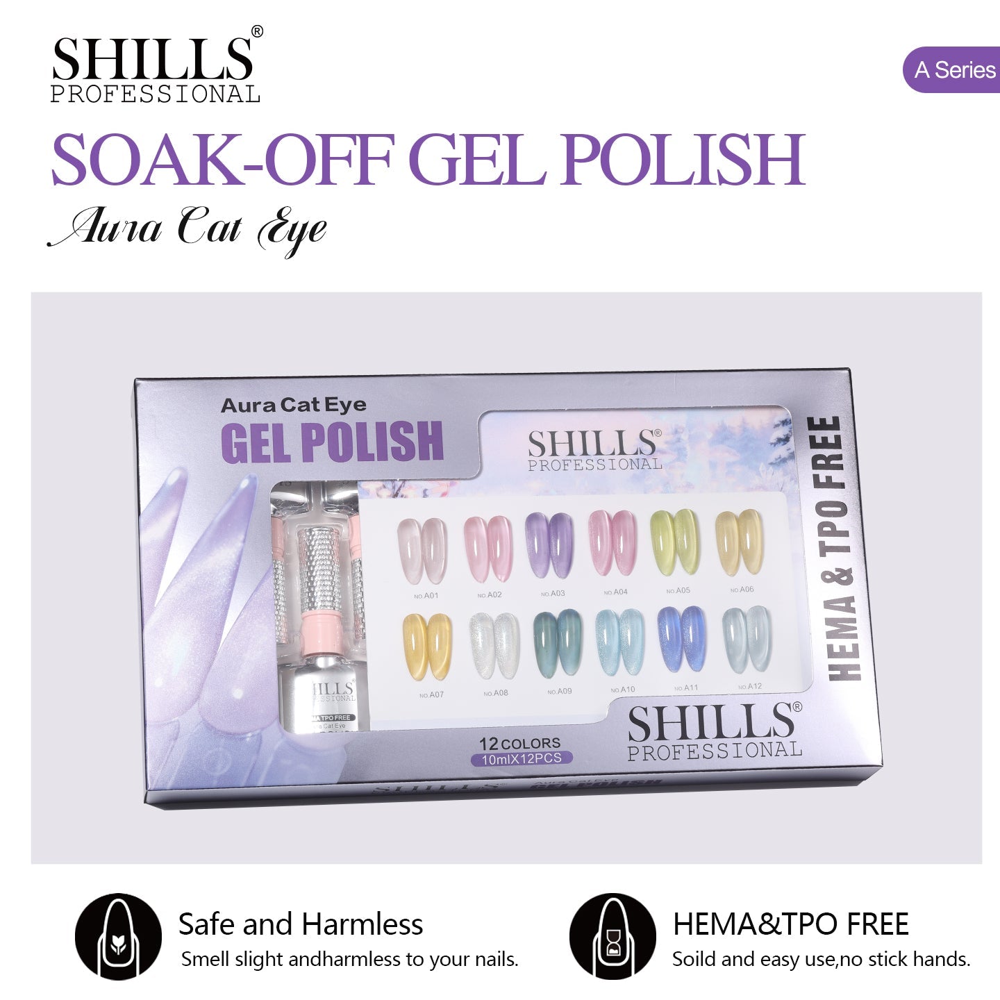 AURA CAT EYE GEL POLISH SET