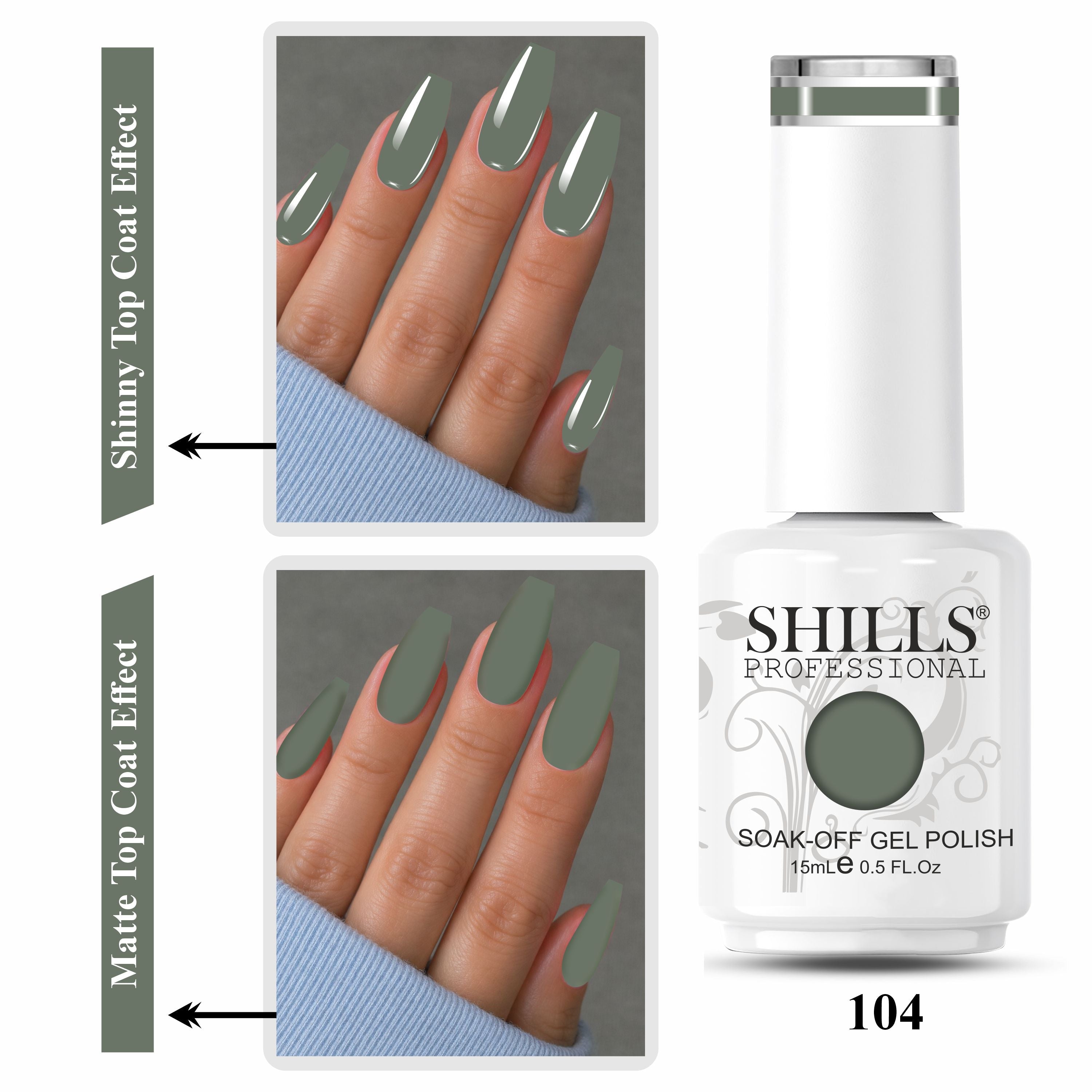 SHILLS PROFESSIONAL UV/LED Gel Nail Polish 15ml