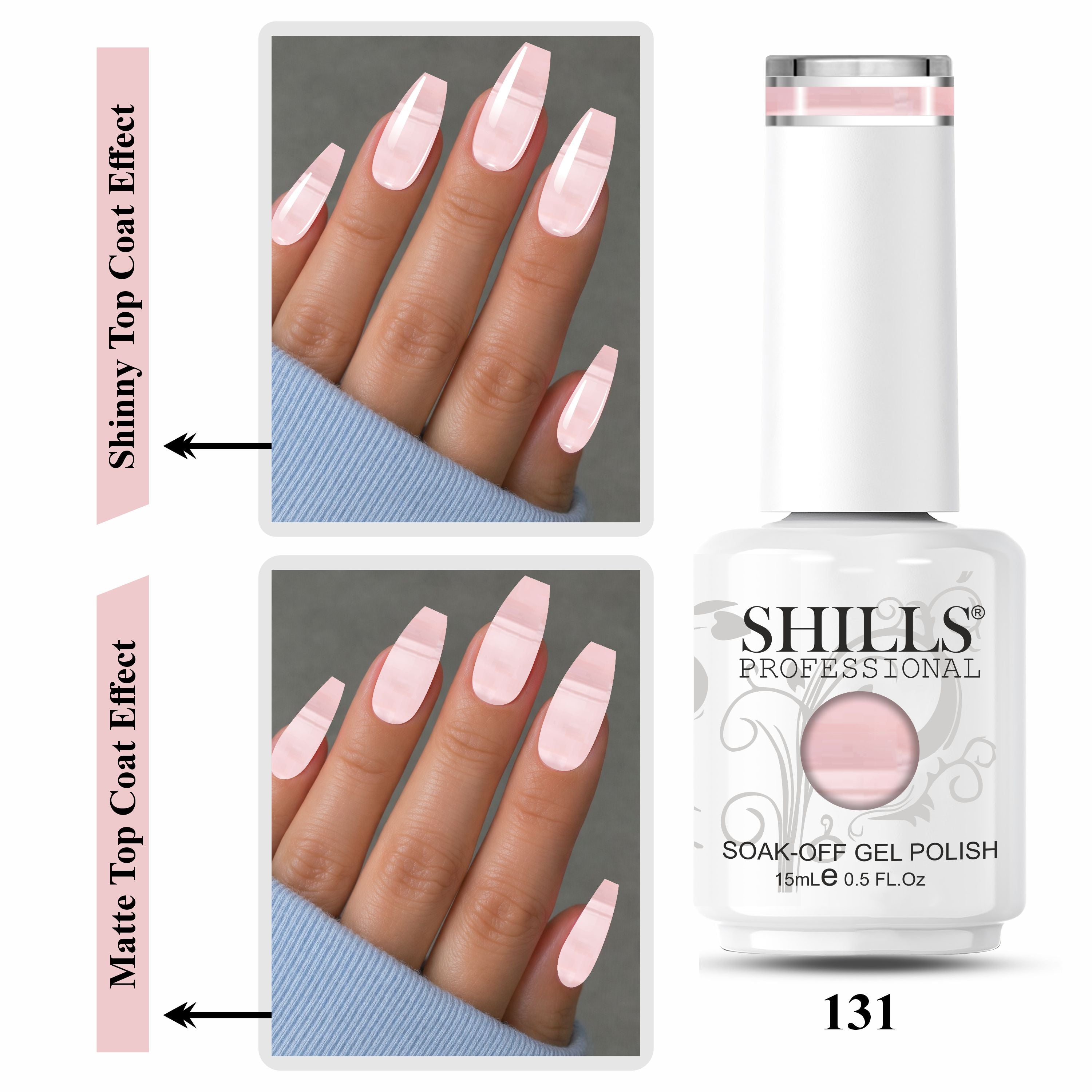 SHILLS PROFESSIONAL UV/LED Nail Polish 15ml