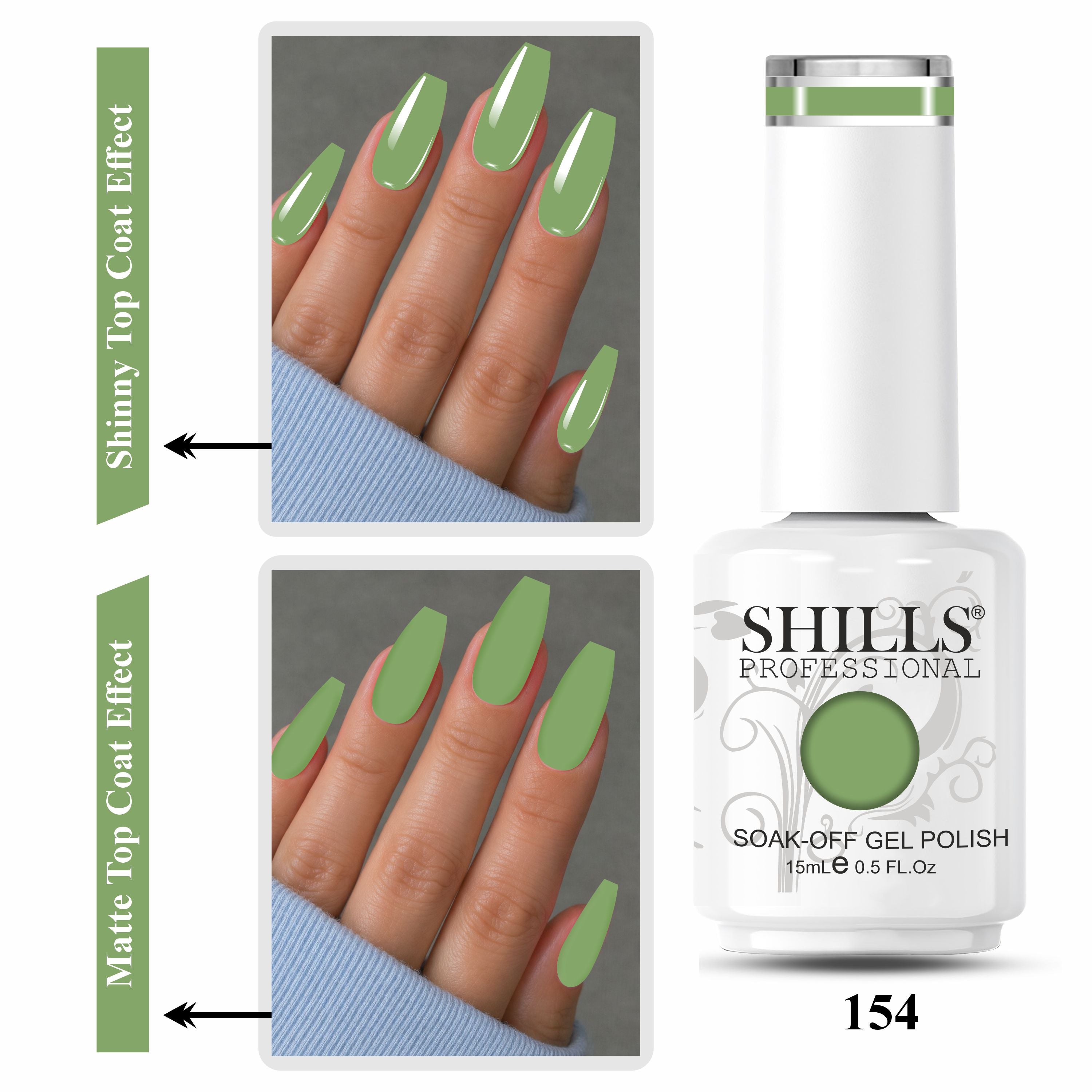 SHILLS PROFESSIONAL UV/LED Nail Polish 15ml