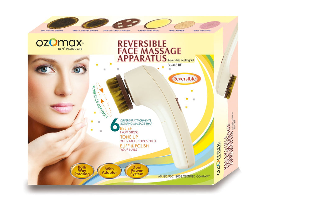 REVERSIBLE FACE MASSAGE APPARATUS