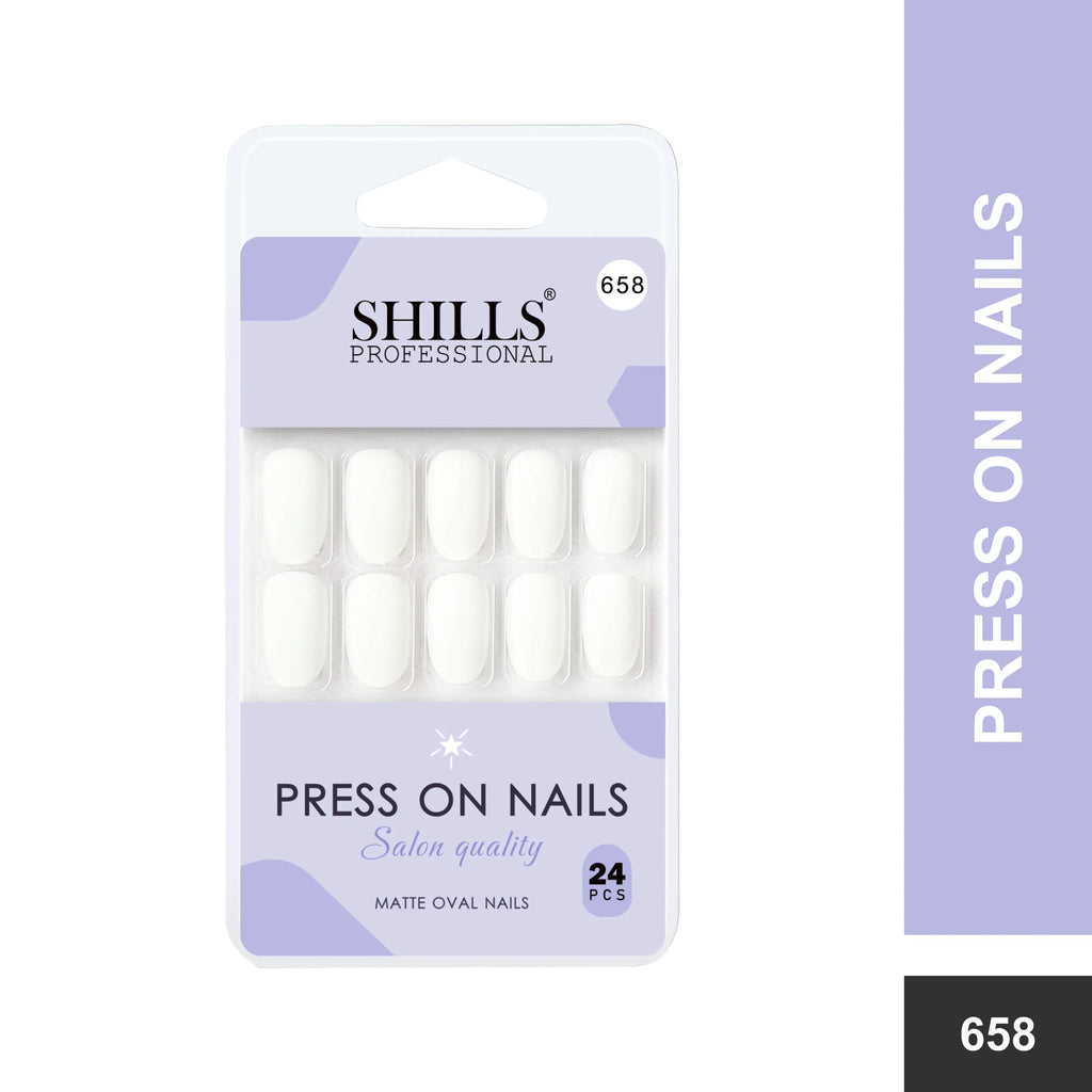 Matte Solid Color Nails Oval(SPN657-SPN666)