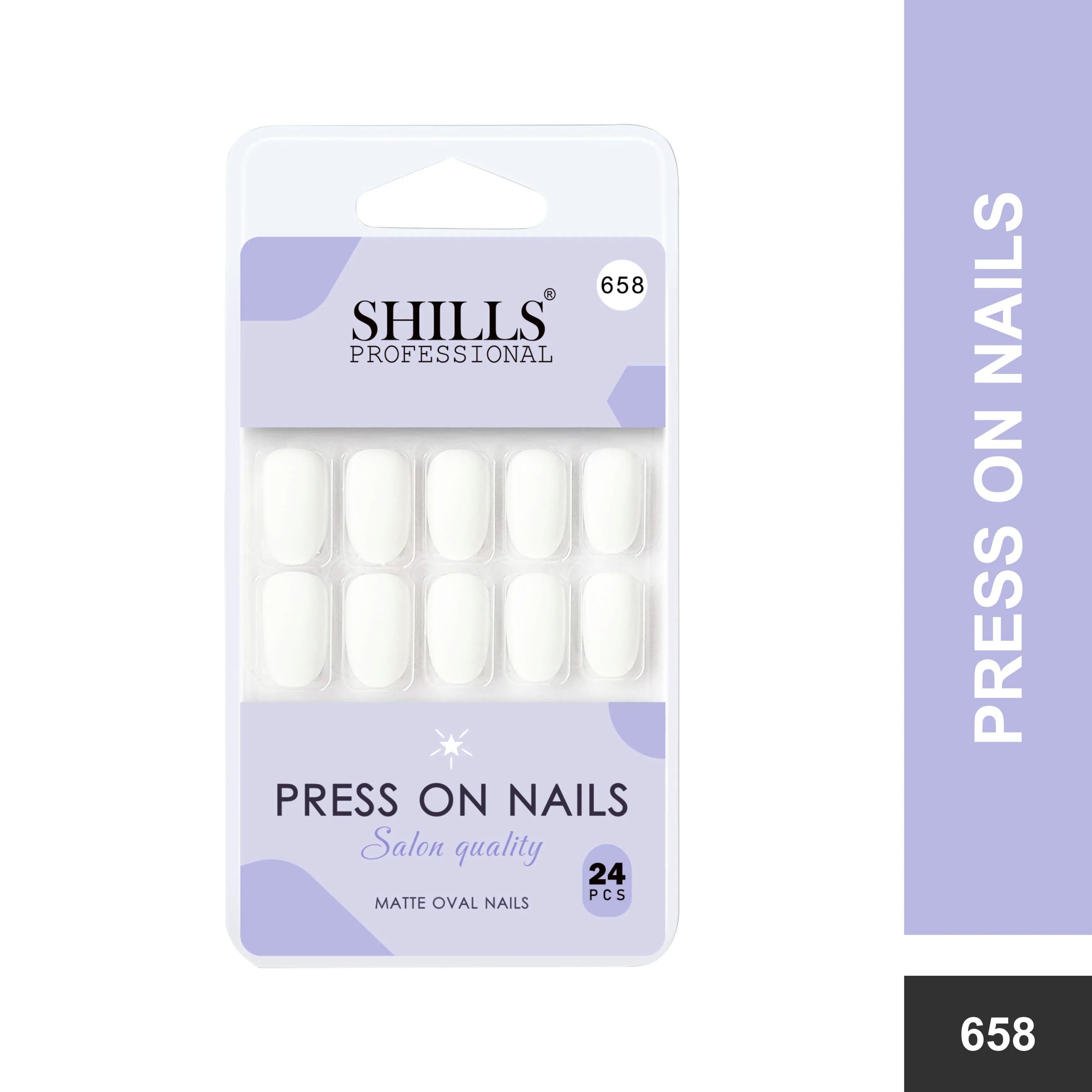 Matte Solid Color Nails Oval(SPN657-SPN666)