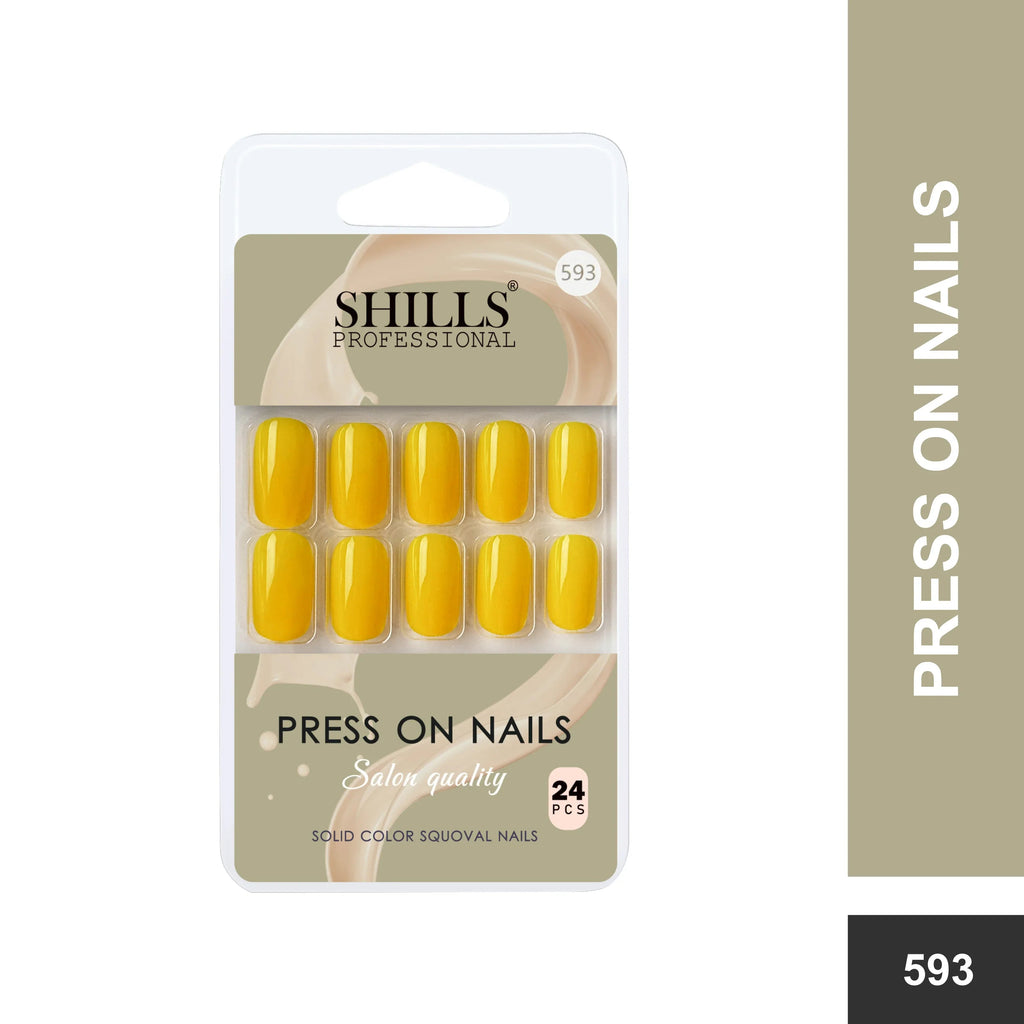 Glossy Solid Color Nails Square(SPN579-SPN604)