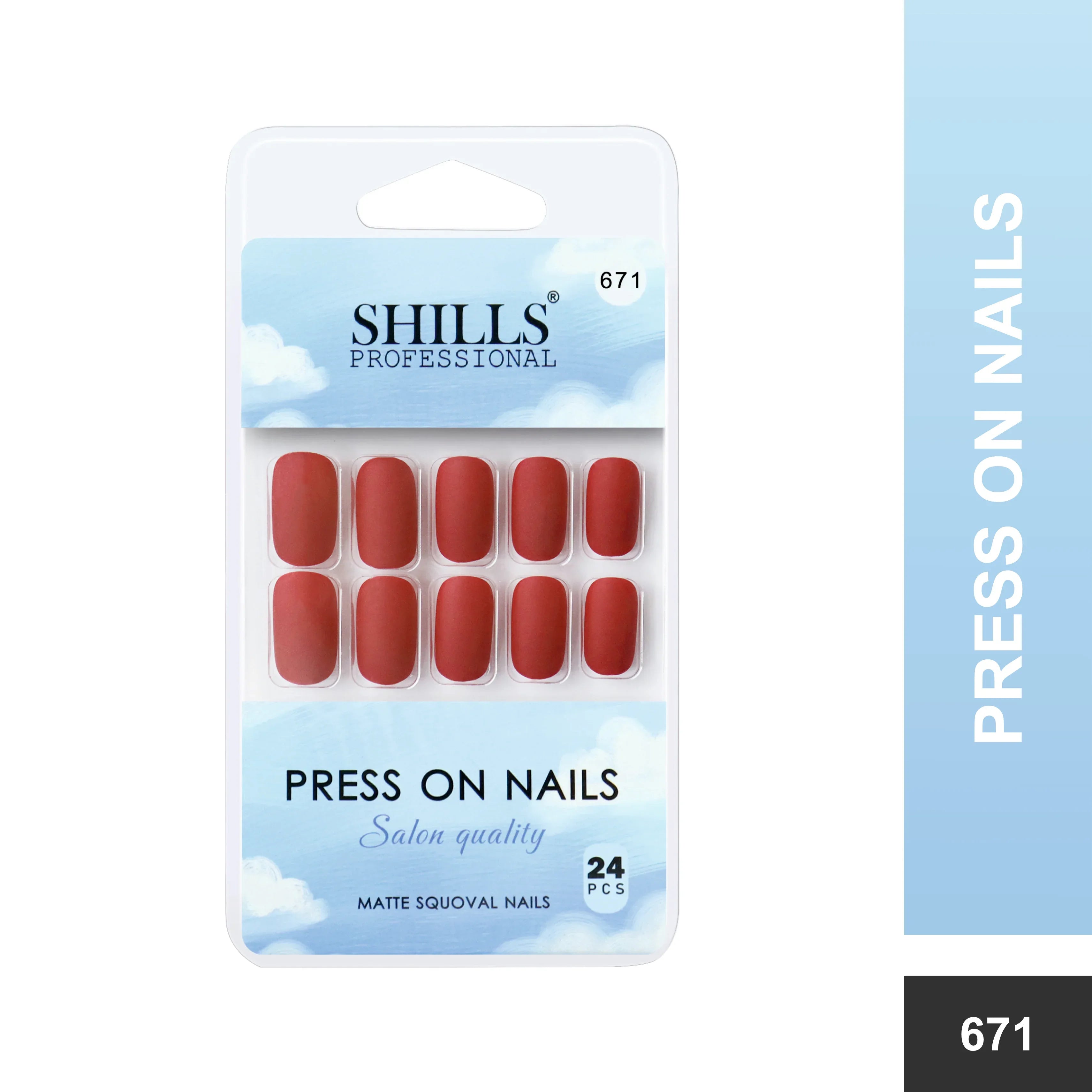 Matte Solid Color Nails Square(SPN667-SPN676)