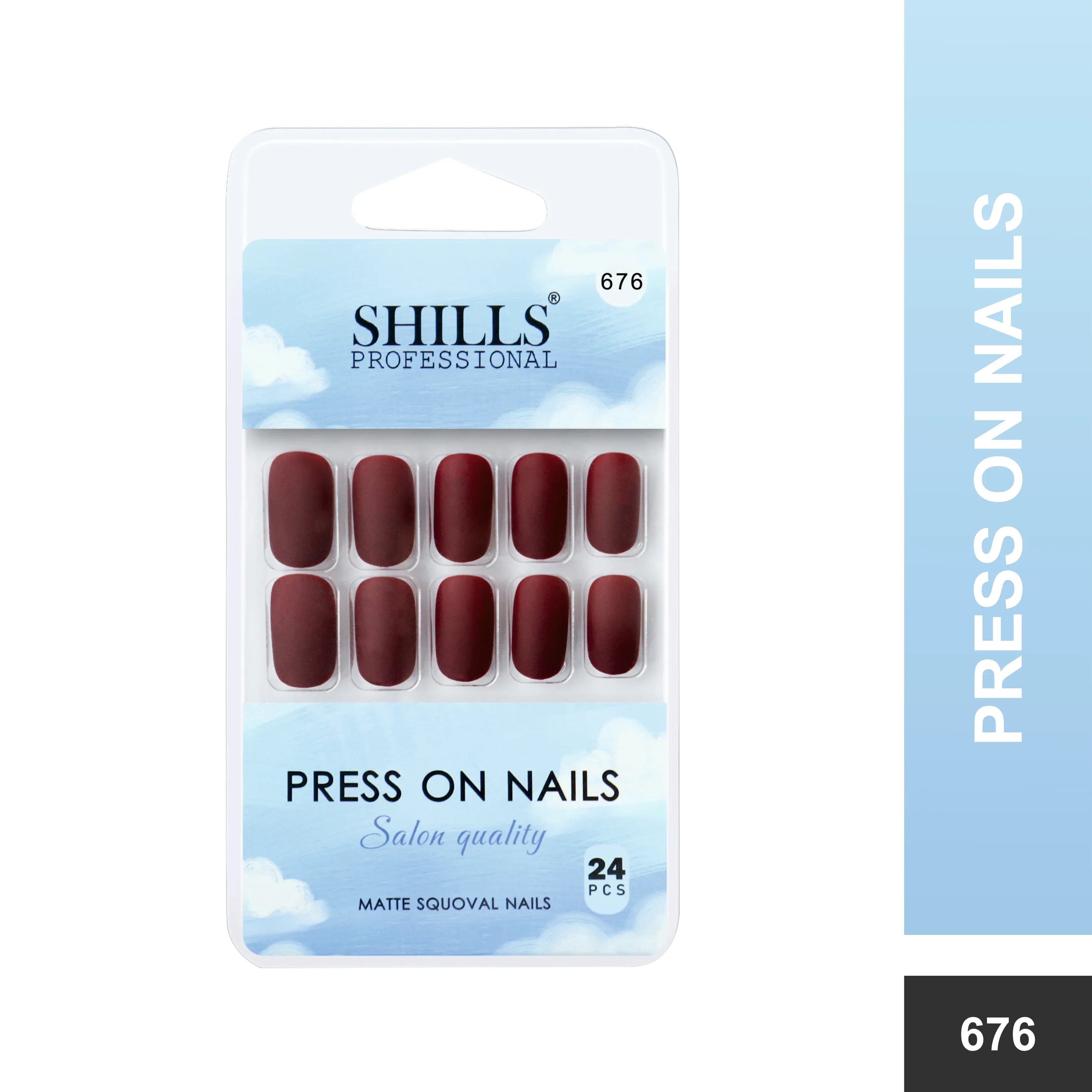 Matte Solid Color Nails Square(SPN667-SPN676)