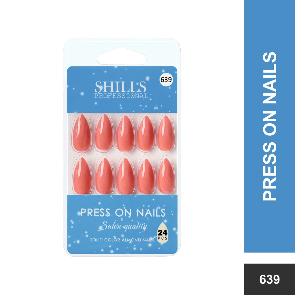 Glossy Solid Color Nails Sharp Almond(SPN631-SPN656)