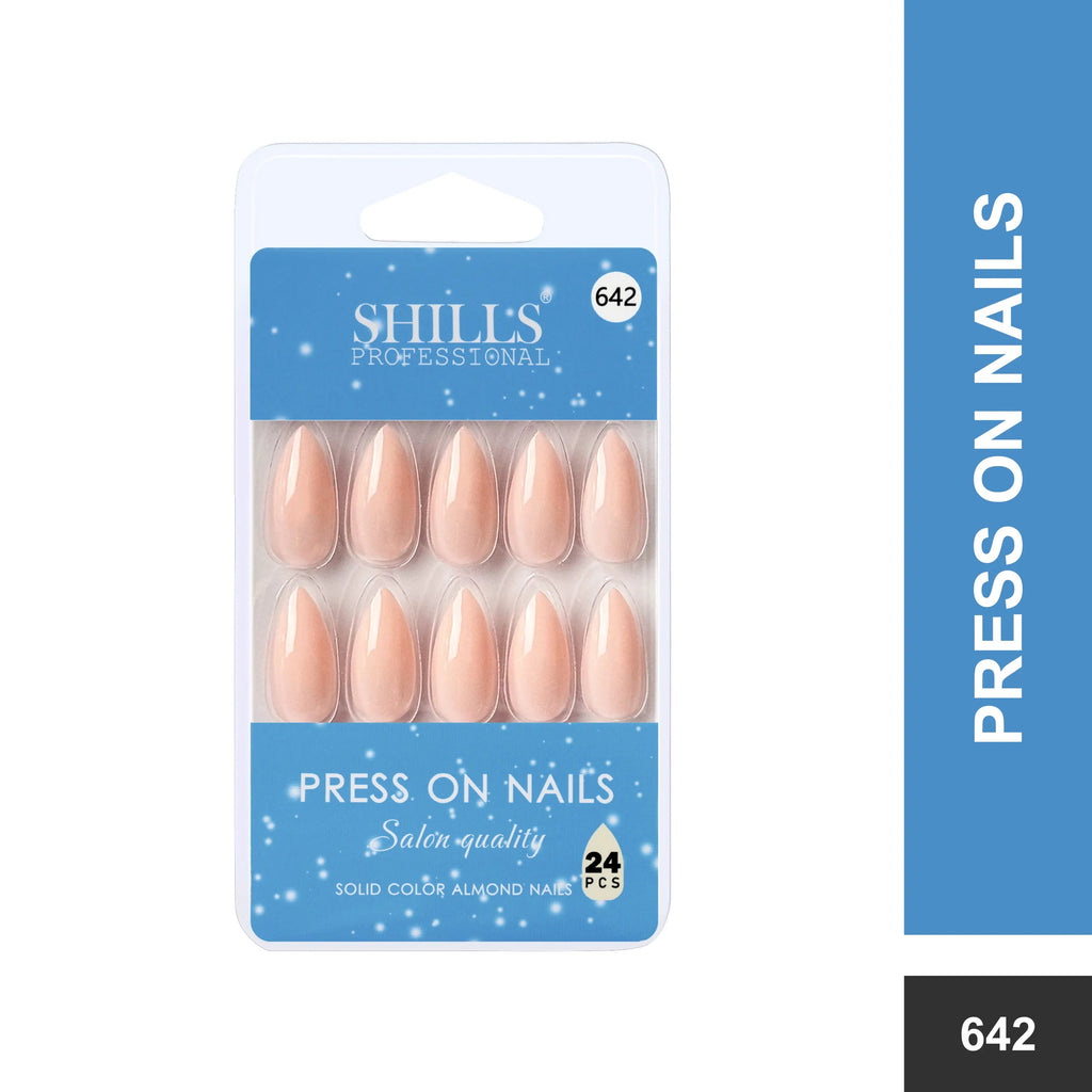 Glossy Solid Color Nails Sharp Almond(SPN631-SPN656)