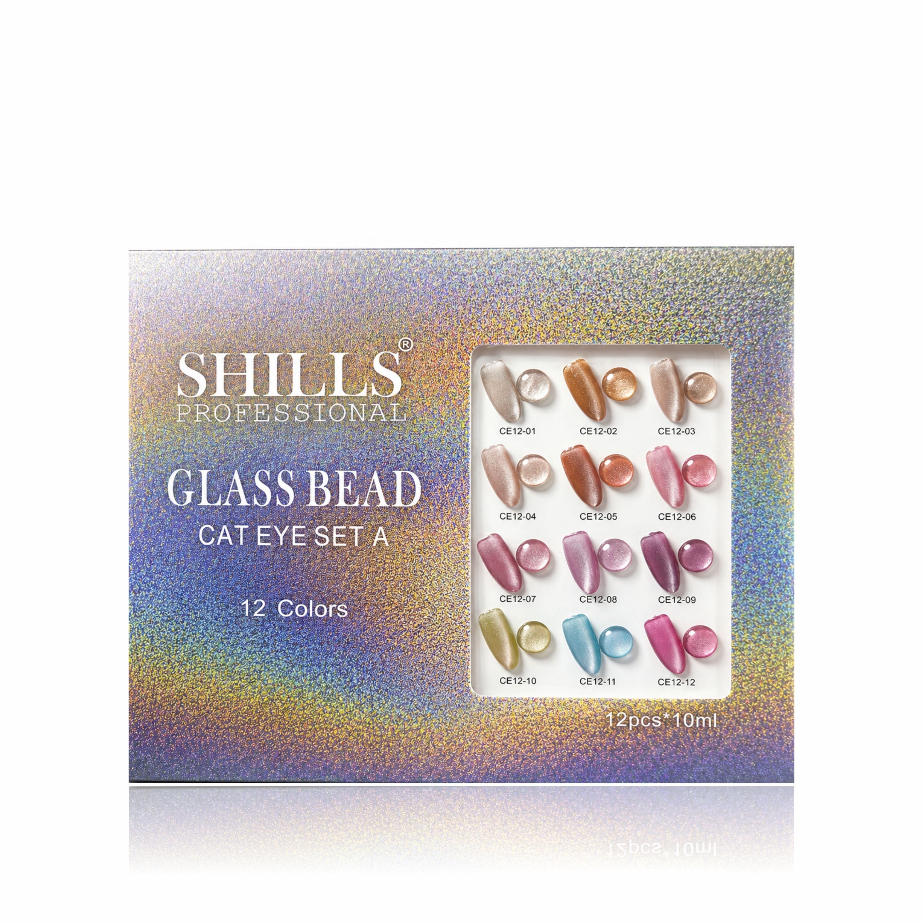 Glass Bead Cat Eye - Set A