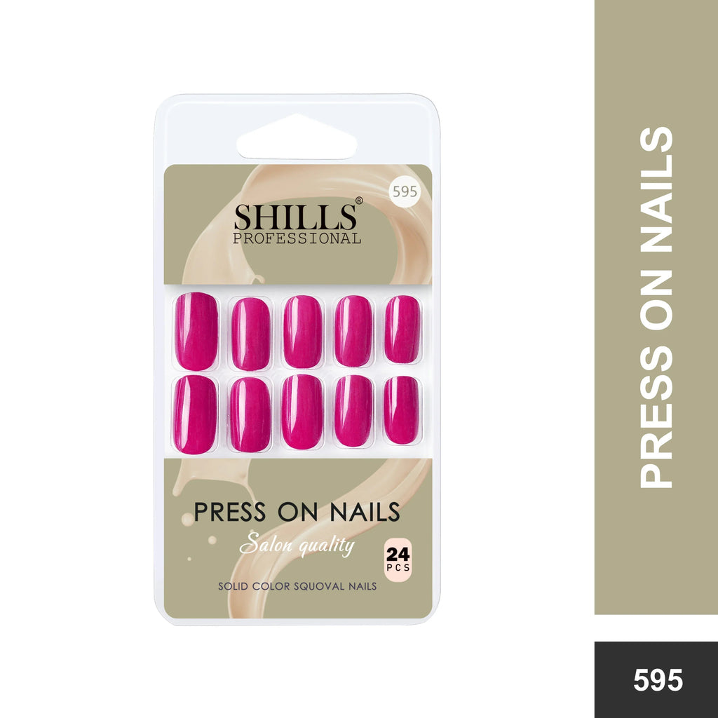 Glossy Solid Color Nails Square(SPN579-SPN604)