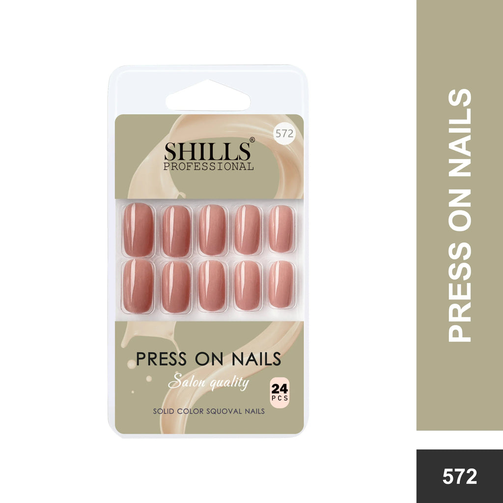 Glossy Solid Color Nails Square(SPN553-SPN604)