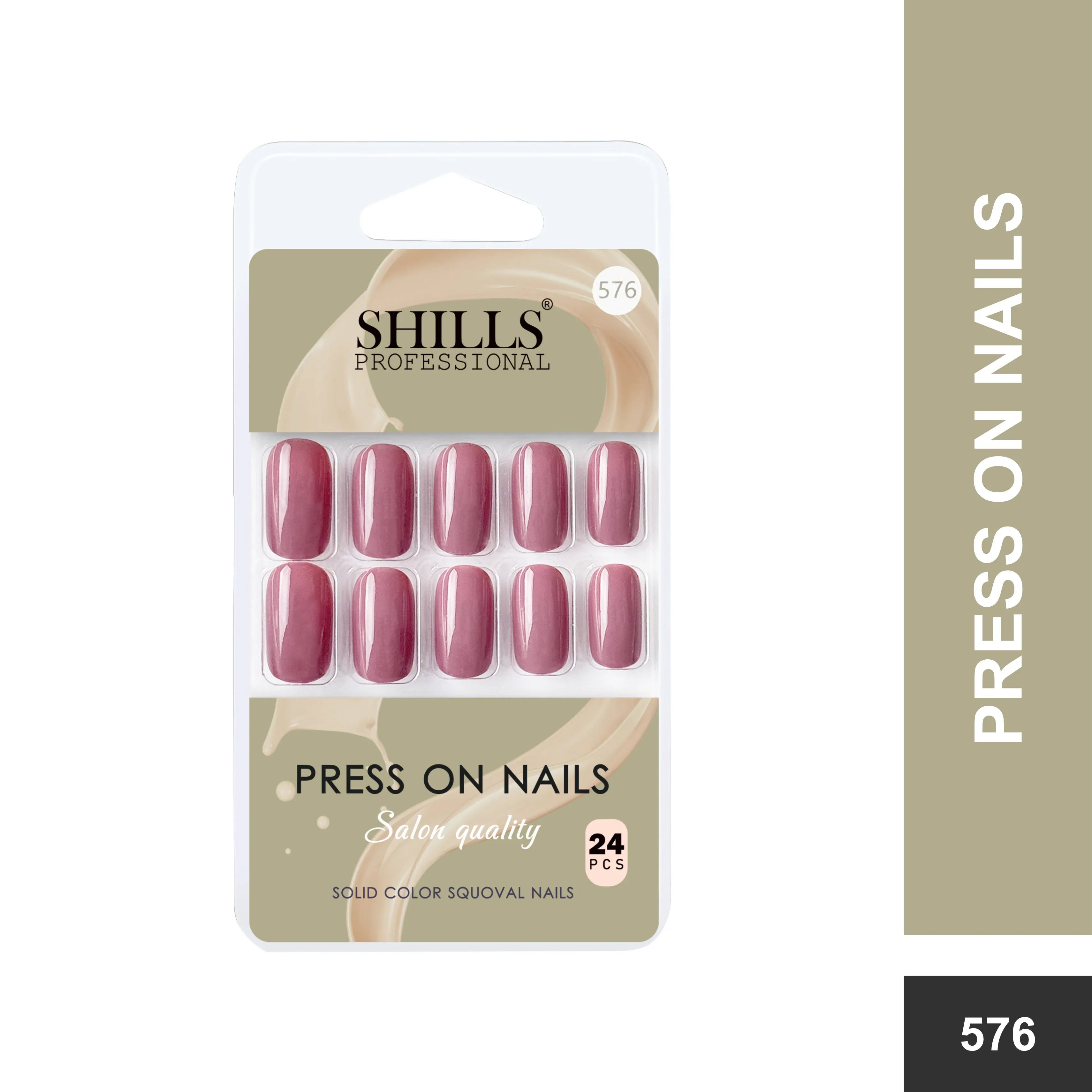 Glossy Solid Color Nails Square(SPN553-SPN604)