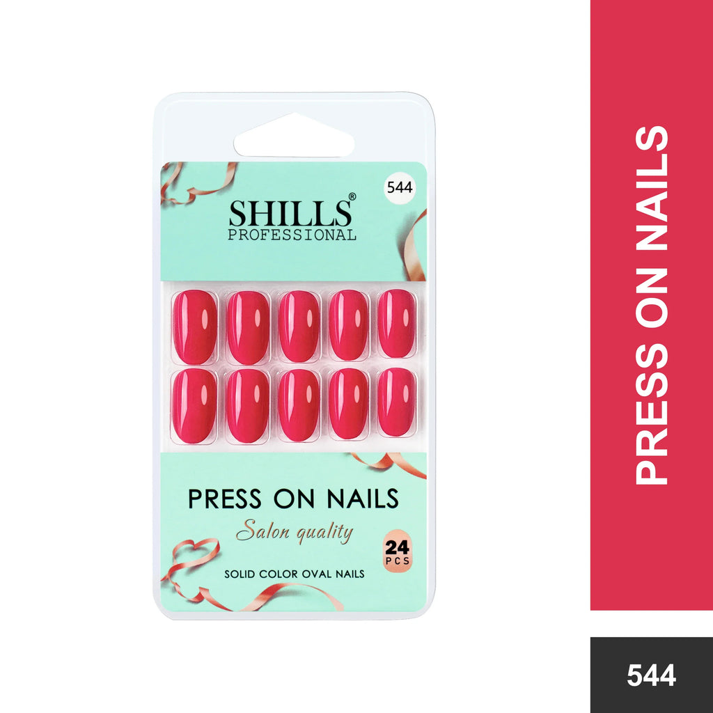 Glossy Solid Color Nails Oval(SPN527-SPN552)