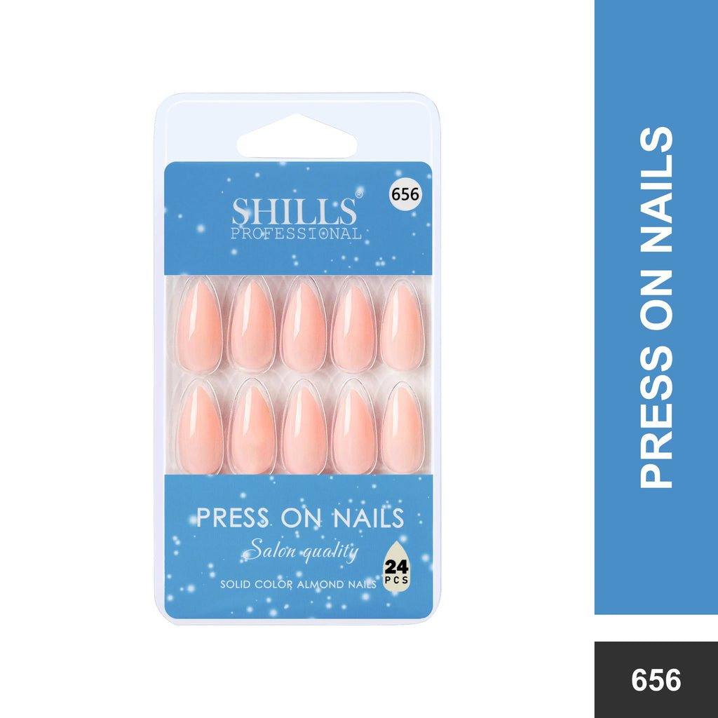 Glossy Solid Color Nails Sharp Almond(SPN631-SPN656)