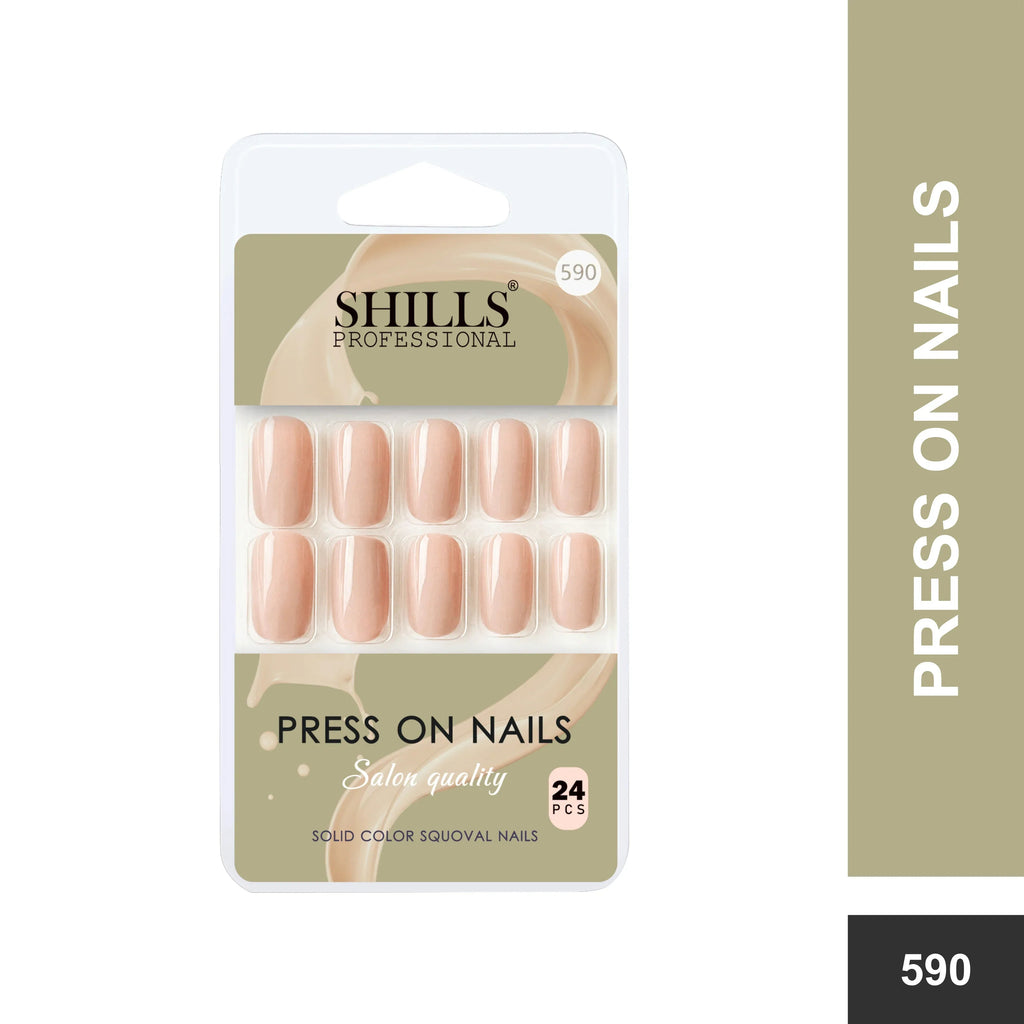 Glossy Solid Color Nails Square(SPN579-SPN604)