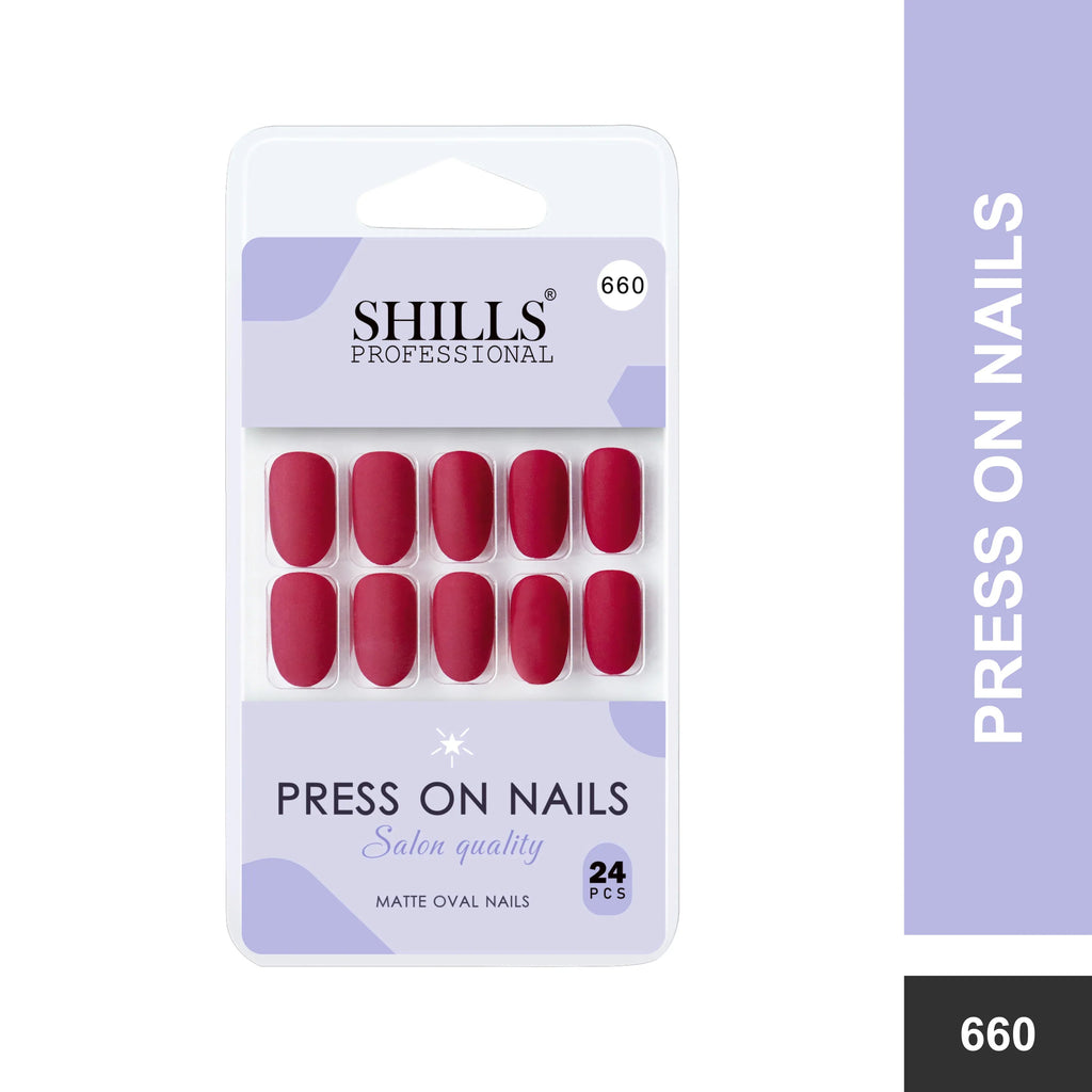 Matte Solid Color Nails Oval(SPN657-SPN666)