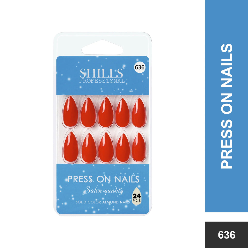 Glossy Solid Color Nails Sharp Almond(SPN631-SPN656)