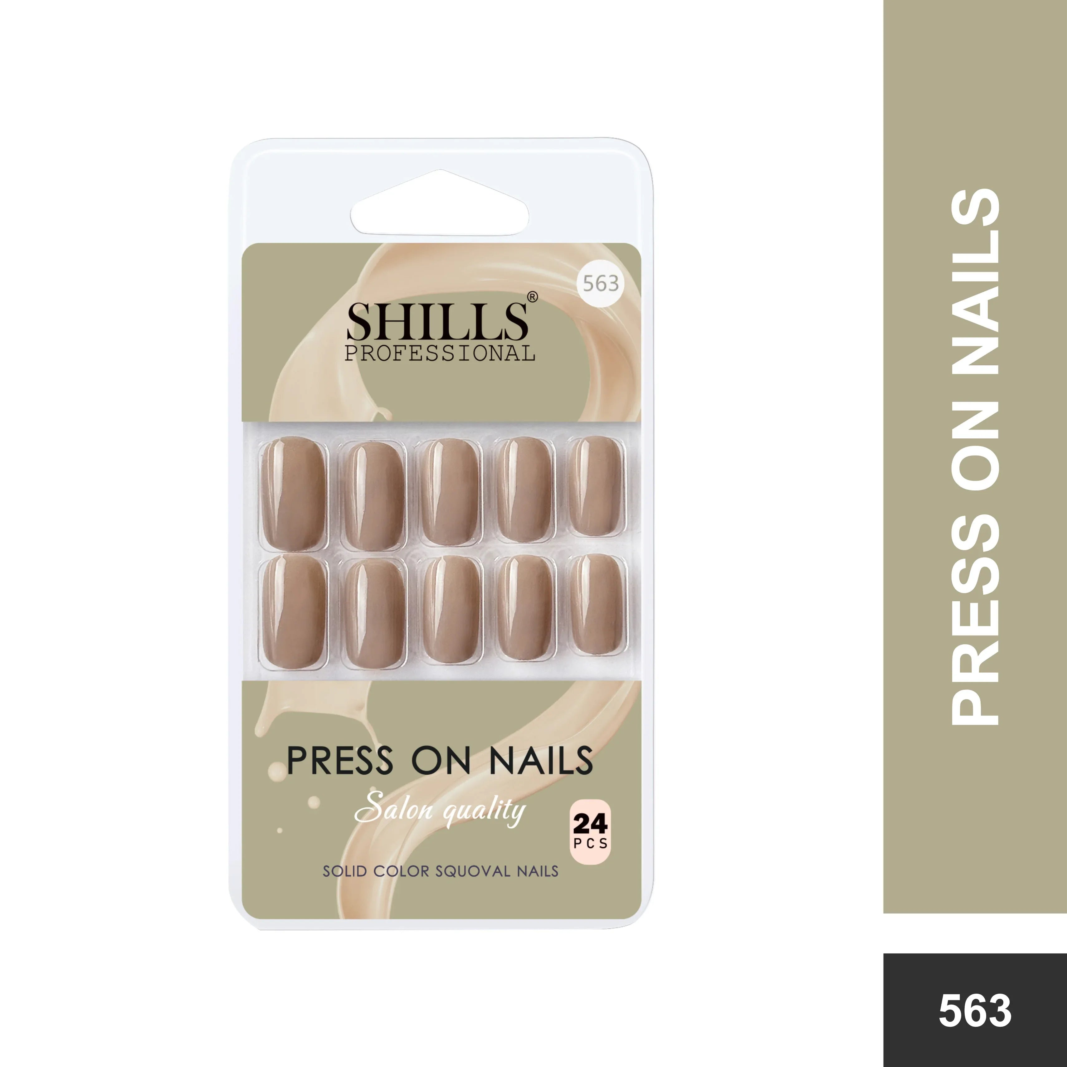Glossy Solid Color Nails Square(SPN553-SPN604)