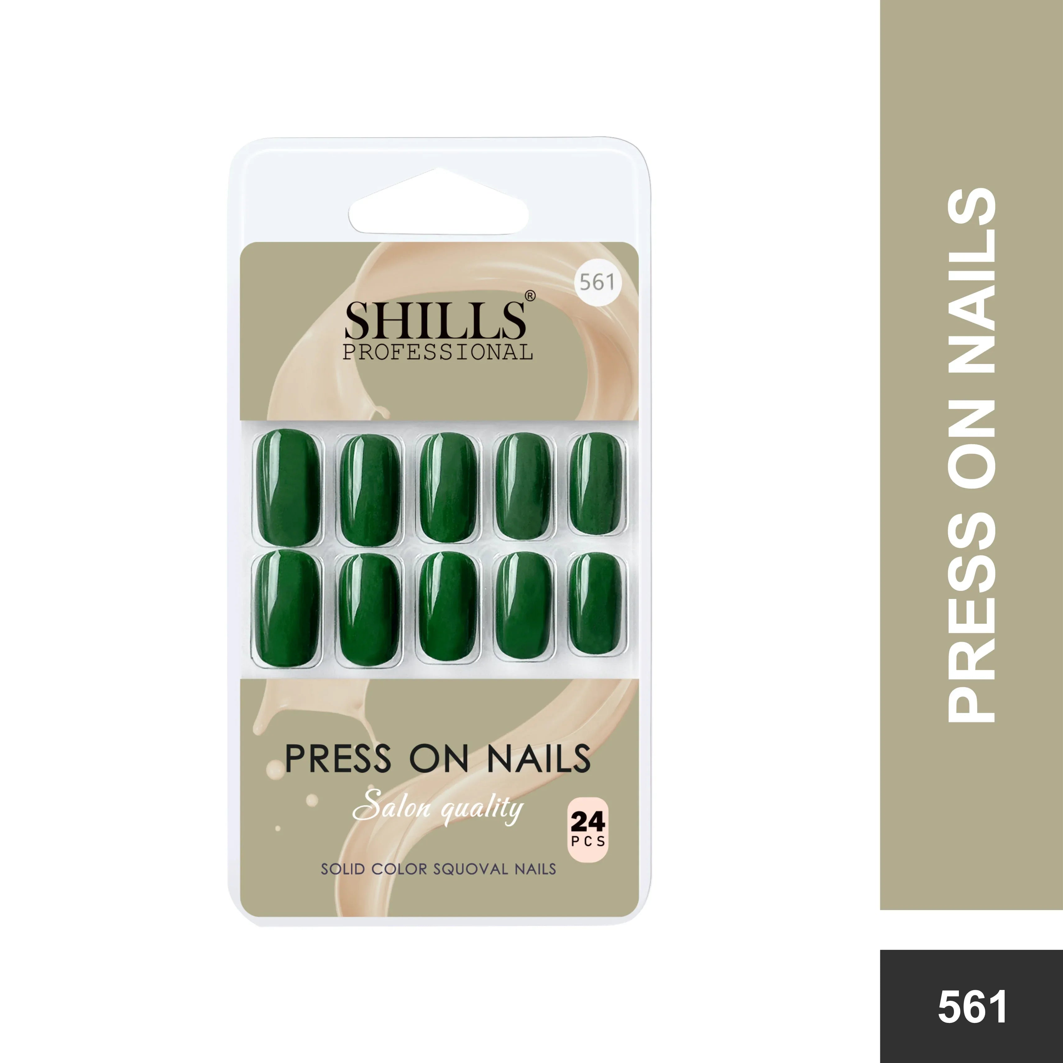 Glossy Solid Color Nails Square(SPN553-SPN604)